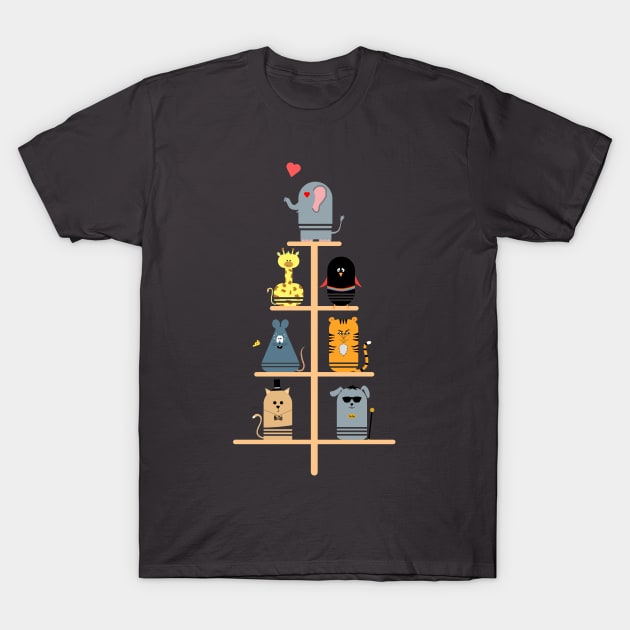 Tree of emotions T-Shirt by DarkoRikalo86